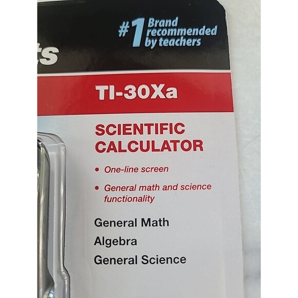 Texas Instruments TI-30Xa Scientific Calculator NIP - Picture 3 of 10